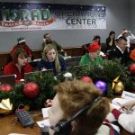 NORAD's Santa trackers have record-breaking night