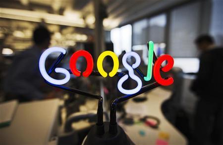A neon Google logo is seen at the new Google office in Toronto A neon Google logo is seen at the new Google office in Toronto, November 13, 2012. REUTERS/Mark Blinch