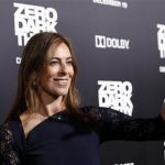 Director and producer of the movie Kathryn Bigelow waves at the premiere of "Zero Dark Thirty"at the Dolby theatre in Hollywood, California December 10, 2012. The movie opens in the U.S. on January 11. REUTERS/Mario Anzuoni
