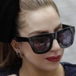 Singer Lady Gaga signs autographs for fans in front of Sheraton Hotel in Asuncion November 26, 2012. REUTERS/Jorge Adorno