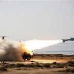 An Iranian long-range shore-to-sea missile called Qader (Capable) is launched during Velayat-90 war game on Sea of Oman's shore near the Strait of Hormuz in southern Iran January 2, 2012. REUTERS/Jamejamonline/Ebrahim Norouzi/Handout