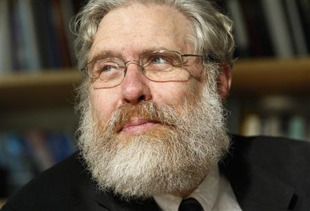 Harvard geneticist George Church speaks to Reuters reporters about cloning during an interview in Boston, Massachusetts January 23, 2013. REUTERS/Jessica Rinaldi
