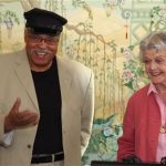 Actors James Earl Jones, left, and Angela Lansbury discuss their rolls in the play "Driving Miss Daisy" in Sydney, Australia, Monday, Jan. 7, 2013. Jones and Lansbury, in Australia to star in a touring production of Alfred Uhry's Pulitzer-Prize winning play "Driving Miss Daisy," credit the thrill of performing with their seemingly endless supply of energy, which has propelled them throughout their decades-long careers. (AP Photo/Rick Rycroft)