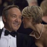 Actors Kevin Spacey (L) and Robin Wright are shown in a scene from Netflix's "House of Cards" in this publicity photo released by Netflix to Reuters January 30, 2013. REUTERS/Melinda Sue Gordon/Netflix/Handout