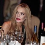 Actress Lindsay Lohan attends the White House Correspondents Association annual dinner in Washington. April 28, 2012. REUTERS/Larry Downing