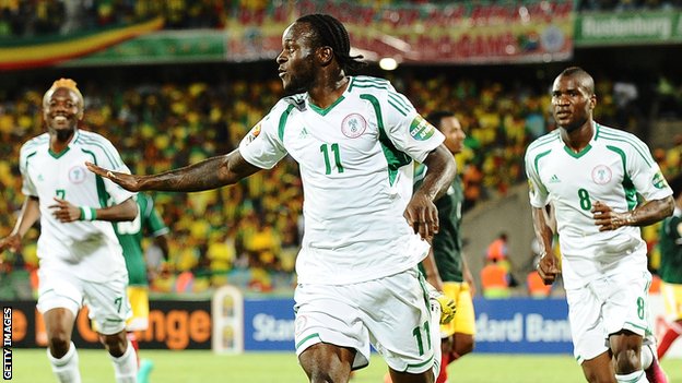 Late Moses penalties put Nigeria through