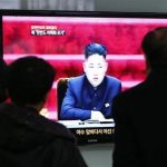 People watch TV showing North Korean leader Kim Jong Un at Seoul Railway Station in Seoul, South Korea, Wednesday, Jan. 23, 2013. North Korea swiftly lashed out against the U.N. Security Council's condemnation of its December launch of a long-range rocket, saying Wednesday that it will strengthen its military defenses - including its nuclear weaponry - in response.(AP Photo/Ahn Young-joon)