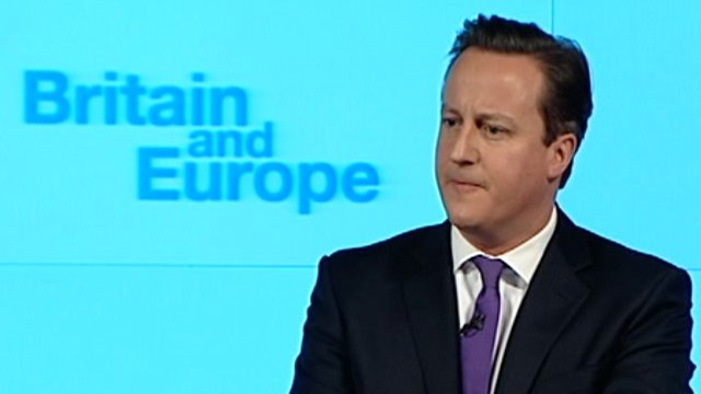 David Cameron speech: UK and the EU