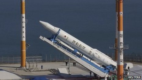 South Korea launches space rocket carrying satellite