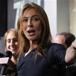 Director and producer Kathryn Bigelow is interviewed at the premiere of "Zero Dark Thirty" at the Dolby theatre in Hollywood, California December 10, 2012. The movie opens in the U.S. on January 11. REUTERS/Mario Anzuoni