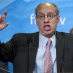 Federal Trade Commission (FTC) Chairman Jon Leibowitz gestures as he speaks during a news conference at FTC in Washington, Thursday, Jan. 3, 2013, to announce that Google is agreeing to license certain patents to mobile phone rivals and stop a practice of including snippets from other websites in its search results as part of a settlement to end a 19-month investigation in the search leader's business practices. ( AP Photo/Jose Luis Magana