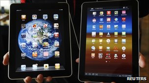 Samsung gains tablet market share as Apple lead narrows