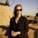 FILE - This undated publicity film image provided by Columbia Pictures Industries, Inc. shows Jessica Chastain in"Zero Dark Thirty." (AP Photo/Columbia Pictures Industries, Inc., Jonathan Olley, File)