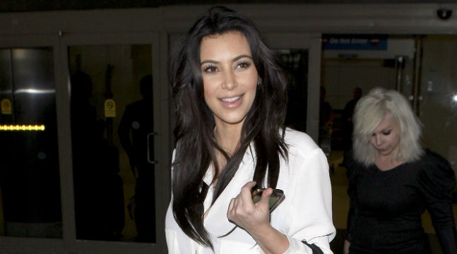 Kim Kardashian Hides Baby Bump In Oversized Shirt Amid 'Weight Worries' Rumours