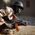 Malian troops fought running battles with Islamist militants in Gao throughout Sunday