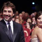 Actor Javier Bardem (L) arrives with his wife actress Penelope Cruz (R) at the award ceremony of the 63rd Cannes Film Festival May 23, 2010. REUTERS/Yves Herman