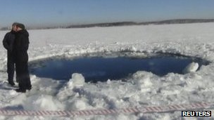 Meteorite fragments found in Russia's Urals region