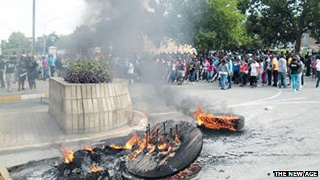 South Africa's Fort Hare closed after violent protests