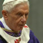 Pope Benedict holds last public Mass