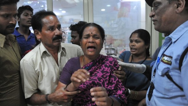 India's Hyderabad hit by two explosions