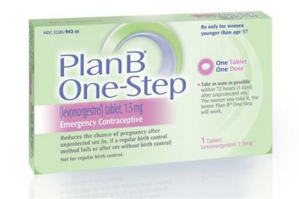 This undated image made available by Teva Women's Health shows the packaging for their Plan B One-Step (levonorgestrel) tablet, one of the brands known as the "morning-after pill." About 1 in 9 younger women who've had sex have taken the morning-after pill, according to the first government report to focus on use of emergency contraception since it was approved in 1998. At least five versions of the morning-after pills are sold in the United States. The results of the study were released Thursday, Feb. 14, 2013 by the Centers for Disease Control and Prevention. (AP Photo/Teva Women's Health)
