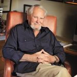 Author Clive Cussler is shown in a 2012 handout photo taken at his home in Paradise Valley, Arizona. REUTERS/photosbyleanna/Handout