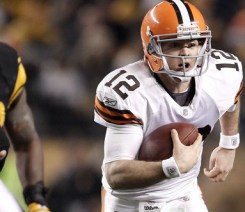 Colt McCoy won’t be with the Browns much longer