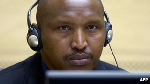DR Congo's Ntaganda appears at ICC