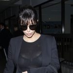 Kim Kardashian Flashes Her Bra Amid 'Difficult And Painful' Pregnancy Admission