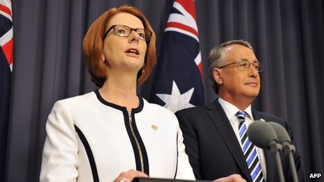 Australian PM Gillard in reshuffle after 'unseemly' vote