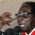 Zimbabwe's President Robert Mugabe gestures as he speaks during an event marking his 89th birthday at Chipadze stadium in Bindura, about 90 km (56 miles) north of the capital Harare March 2, 2013. REUTERS/Philimon Bulwayo