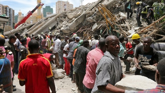 Tanzania: Dar es Salaam building collapse 'kills 17'