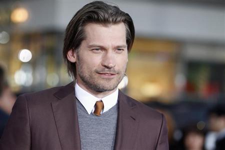 Actor Nikolaj Coster-Waldau from the HBO series "Game of Thrones" arrives as a guest at the premiere of the new film "Oblivion" in Hollywood, California April 10, 2013. REUTERS/Fred Prouser