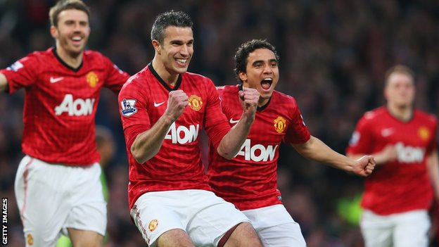 Man Utd win English title