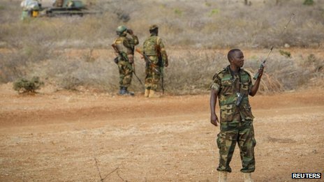 The African Union has about 18,000 troops in Somalia
