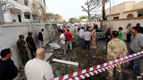 French embassy in Libya hit by 'car bomb' in Tripoli