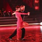 This May 13, 2013 photo released by ABC shows country singer Kellie Pickler and her partner Derek Hough performing on the celebrity dance competition series "Dancing with the Stars," in Los Angeles. Pickler is one of four celebrities competing in the finals Monday, May 20. A winner will be announced on Tuesday. (AP Photo/ABC, Adam Taylor)
