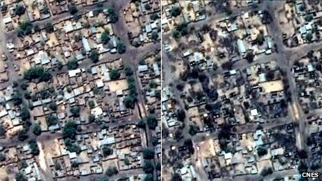 Baga raid: Satellite images 'show Nigeria army abuse'