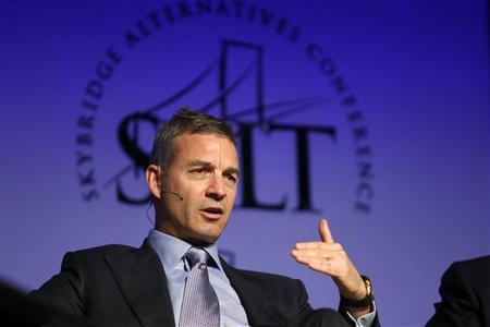Daniel S. Loeb, founder of Third Point, participates in a panel discussion in Las Vegas in this May 9, 2012 file photo. REUTERS/Steve Marcus/Files