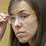 Defendant Jodi Arias sits in the courtroom during her trial at Maricopa County Superior Court in Phoenix on Wednesday, May 1, 2013. Arias is charged with first-degree murder in the stabbing and shooting death of Travis Alexander, 30, in his suburban Phoenix home in June 2008. (AP Photo/The Arizona Republic, Mark Henle, Pool)