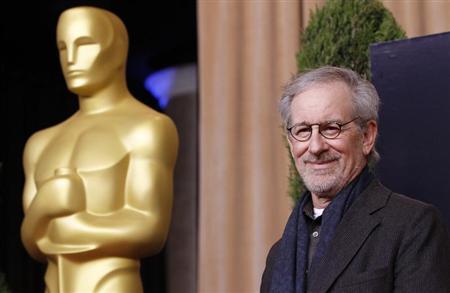 Director Steven Spielberg, nominated for best picture and best director for "Lincoln", arrives at the 85th Academy Awards nominees luncheon in Beverly Hills, California February 4, 2013. REUTERS/Mario Anzuoni