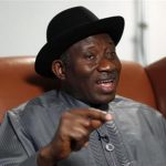 Nigeria's President Goodluck Jonathan speaks during an interview with Reuters in New York, September 26, 2012. REUTERS/Eduardo Munoz
