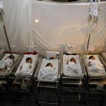 Premature babies lie on their cribs at the Fabella government maternity hospital in Manila August 5, 2012. REUTERS/Erik De Castro
