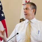 At Stanford, Education Secretary speaks on preschool, online ed and diversity