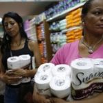 Toilet paper is snapped up as soon as it appears in Venezuelan shops