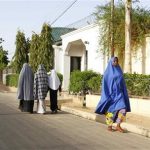 Women walk in a street in a residential area in Maiduguri, Borno State May 19, 2013, an area where President Goodluck Jonathan has declared a state of emergency. REUTERS/Afolabi Sotunde