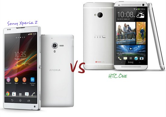 Choosing between the HTC One and Sony Xperia Z