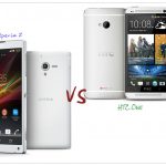 HTC one vs Sony Xperia Z