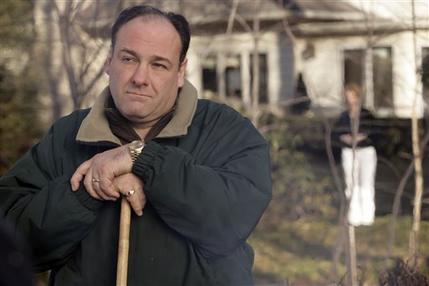 FILE - This file photo released by HBO in 2007 shows James Gandolfini as Tony Soprano in a scene from one of the last episodes of the HBO dramatic series "The Sopranos." HBO and the managers for Gandolfini say the actor died Wednesday, June 19, 2013, in Italy. He was 51. (AP Photo/HBO, Craig Blankenhorn, File)