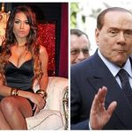 A combo shows file photos of Karima El Mahroug of Morocco posing during a photocall at the Karma disco in Milan November 14, 2010 and Italy's former Prime Minister Silvio Berlusconi waving as he arrives for a meeting of the European People's Party in Brussels June 28, 2012. REUTERS/Stringer (L) and Sebastien Pirlet/Files